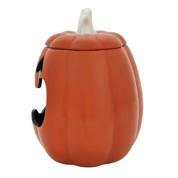 NWT Celebrate Together™ Halloween Ceramic Jack-'O'-Lantern Candy Bowl Home Decor - Picture 6 of 11